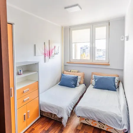W Centrum 50m2 - 6 People, 3 Lejlighed *